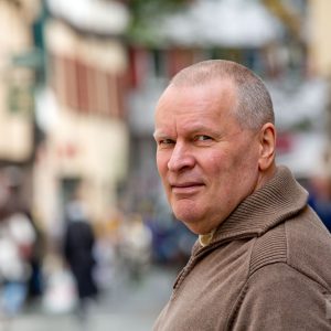Hans Kihm, Vorstandsmitglied bei Genossenschaftsladen im Löwen eG. Tübingen 2015. Foto: Martin Schreier / www.schreier.co